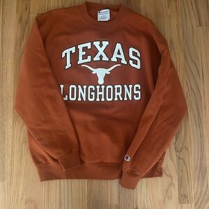 Texas Longhorns Orange Crew Neck